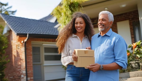 A couple living in their home after selling it to trusted investor and renting it back